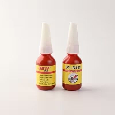 DEYI DY-N242 Industrial Anaerobic Threadlocker | Blue Medium Strength Removable Glue for M6-M36 Manufacturer