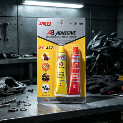 DY-J37 High Strength Modified Acrylic Adhesive AB Glue with 1:1 Mixing Ratio and 5-10 Minutes Initial Curing