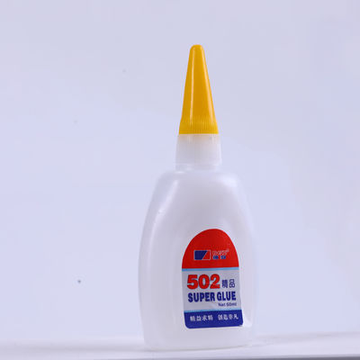 পরিষ্কার এবং দীর্ঘস্থায়ী 502 তরল আঠালো তাত্ক্ষণিক আঠালো একাধিক উপকরণ জন্য সুপার আঠালো