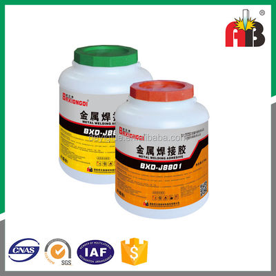 উচ্চ শক্তি AB ধাতু আঠালো 100ml জন্য ধাতু ঢালাই সম্পূর্ণরূপে নিরাময় সময় 24 ঘন্টা