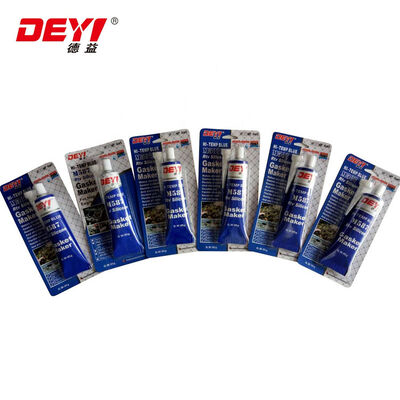 উচ্চ তাপমাত্রা প্রতিরোধের 24 ঘন্টা পূর্ণ নিরাময় সময় সহ গ্রে আরটিভি সিলিকন গ্যাসকেট মেকার