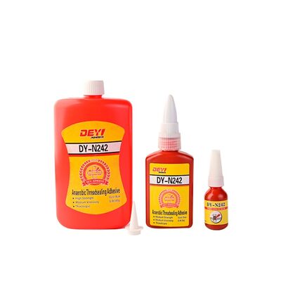 DEYI N242 নীল মাঝারি শক্তির অ্যানেরোবিক থ্রেডলকার আঠালো