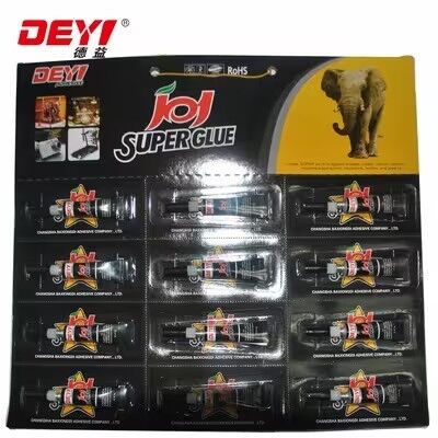 Fast Drying Red Blue 502 Super Glue Strong Bonding Instant Adhesive Hardware Repair Glue