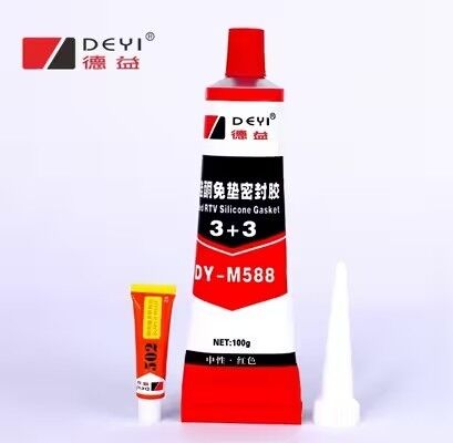 RTV Silicone Gasket Maker Metal Flange Sealant Adhesive High Temperature Weatherproof